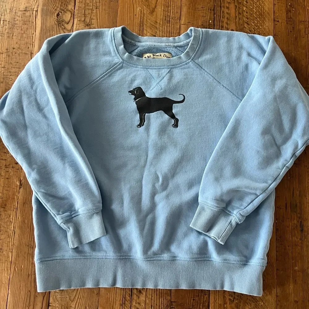 The Black Dog Light Blue Crewneck - Picture 1 of 4